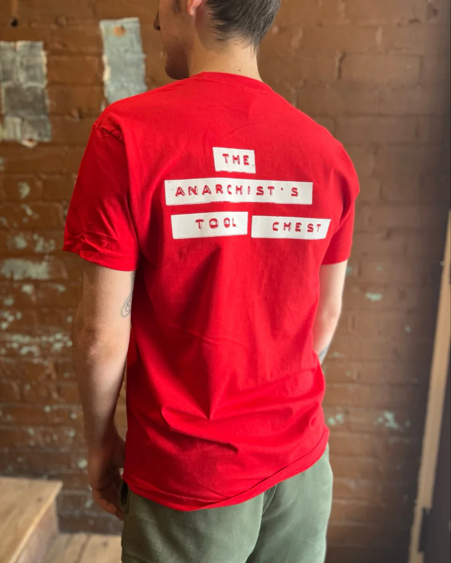 ‘The Anarchist’s Tool Chest’ T-Shirt - Image 4
