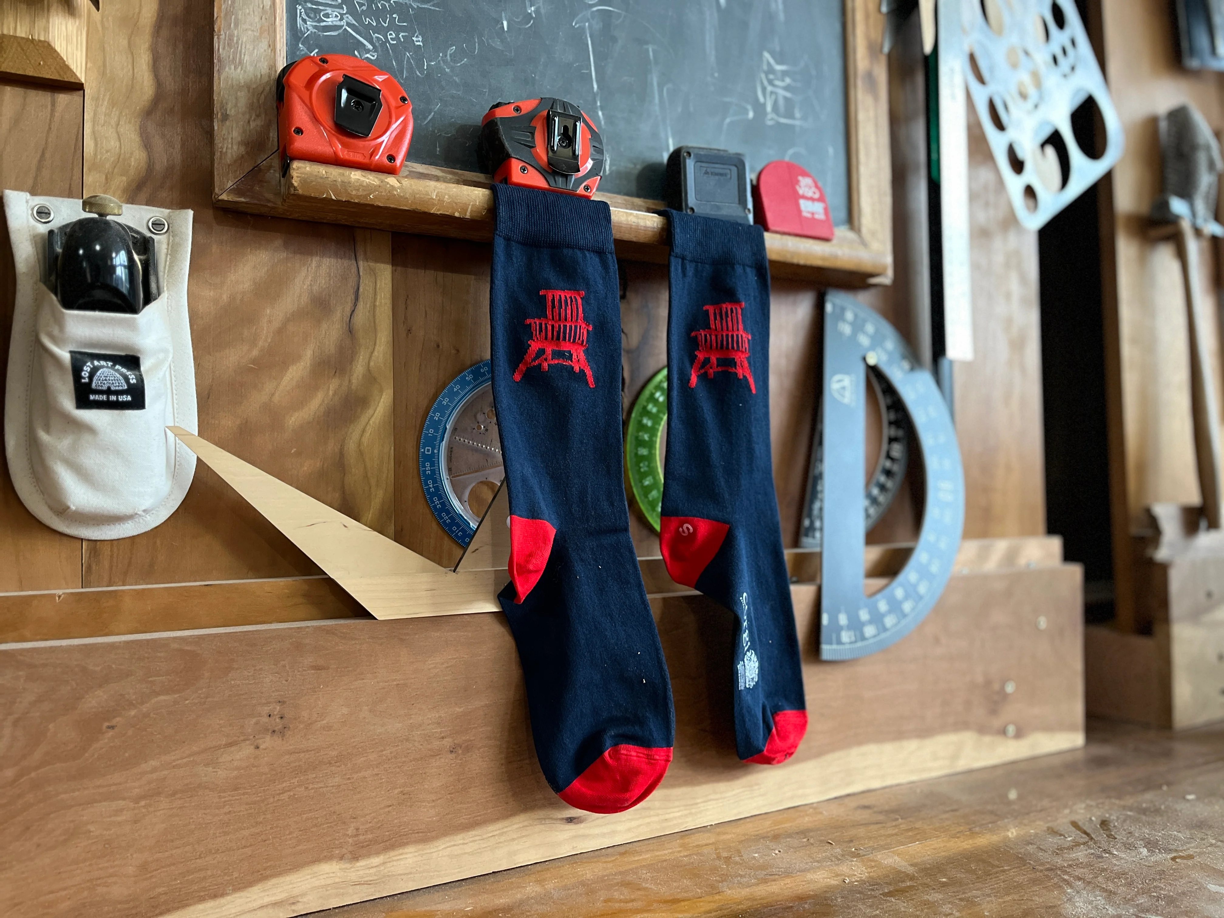 Welsh-made Corgi Chair Socks - Image 3